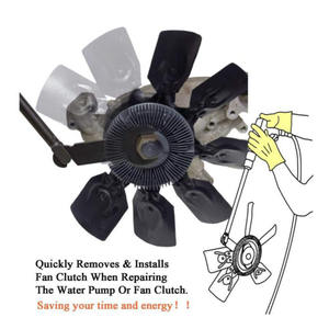 8 PCS SET Llave de tuerca de ventilador y juego de soporte de polea - Product Image 2