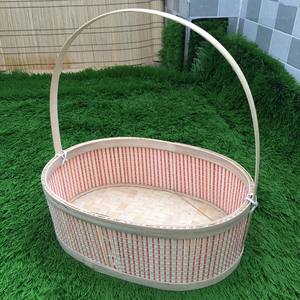 Venta caliente Cesta de almacenamiento de bambú Cesta de fruta de ratán - Product Image 3