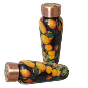 ขวดทองแดงดีไซน์ Meena สีส้มสำหรับป้องกันการรั่วซึม - Product Image 5