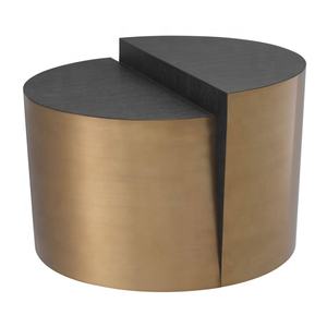 NUEVA MESA DE CENTRO DE ACERO INOXIDABLE DE LUJO MODERNA para MUEBLES DE SALA ANTIGUA MESA DE ANIDAR MÁS VENTA - Product Image 1