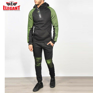 ชุดวอร์มผ้าฝ้ายแบบวอร์มอัพของผู้ชาย,ชุดวอร์มฝึกซ้อมวิ่งจ๊อกกิ้งเล่นกีฬาปรับแต่งได้ตามต้องการ - Product Image 2