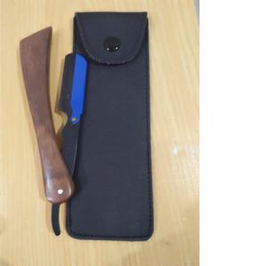 Maquinilla de afeitar de salón de garganta recta de acero inoxidable para hombres, producto de depilación de peluquero - Product Image 1