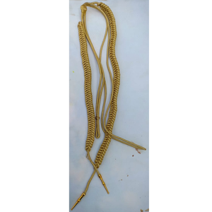 Aiguillette oro alambre ceremonial uniforme hombro cordón Aiguillette hecho en Pakistán - Product Image 2