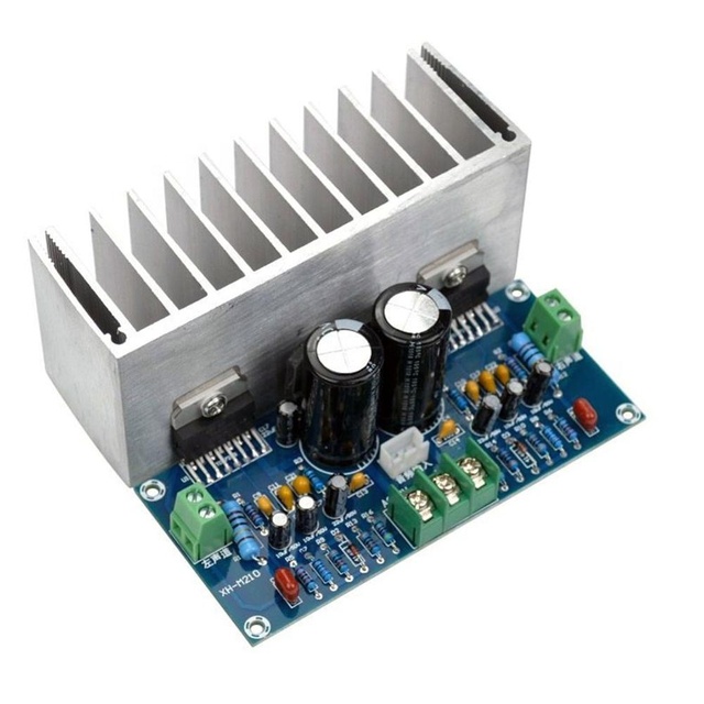 Taidacent XH-M210 TDA7293 Amp Dual Channel Power Amplifier Board 100W+100W Super Power Post Amplifier 100w 2 Channel Amplifier
