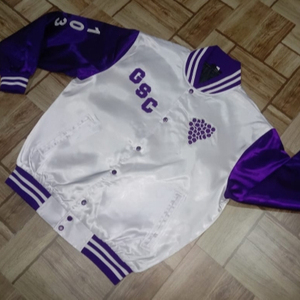 Tùy Chỉnh <span class=keywords><strong>Satin</strong></span> <span class=keywords><strong>Varsity</strong></span> Áo Khoác <span class=keywords><strong>Satin</strong></span> Bóng Chày Áo Khoác Bông Bomber Áo Khoác - Product Image 4