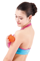 ALLWINWIN LMB01 Ballon de massage de lacrosse - Lot de 3 balles lisses de différentes duretés pour fasciite plantaire