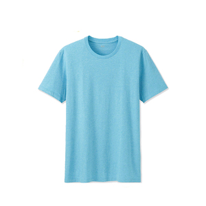 เสื้อยืดคุณภาพสูง แขนสั้น ไซส์ใหญ่ ผ้าสแปนเด็กซ์/โพลีเอสเตอร์ ระบายอากาศได้ดี สีพื้น - Product Image 1