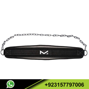 Fitness Equipments Dip Belt Weight Lifting Gym Body Waist Strength Training Power Building Dipping Chain Pull up - Product Image 2