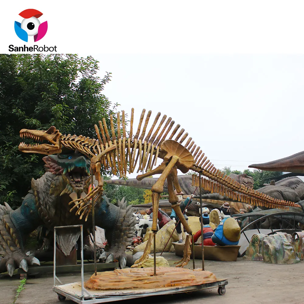Life Size Dinosaur Skeleton Model