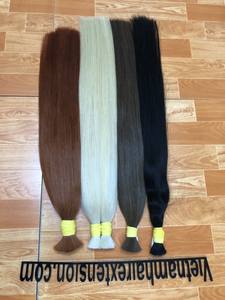 # Extensiones de Cabello Humano Color 613 de Vietnam, Cabello Remy con el Mejor Cabello Virgen Rubio Rizado Francés, 100g - Product Image 5