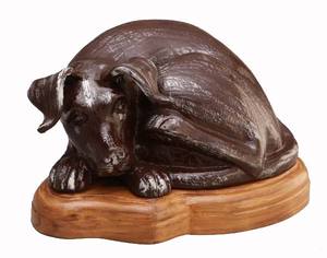 URNA SPANIEL METAL PERRO, URNA CREMACIÓN DE MASCOTAS - Product Image 3