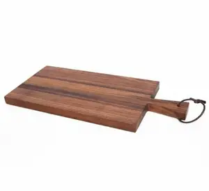 Wood Chopping Board Large Manufacturers Natural Laser Cutting Made in India Customized Commercial Buyers Logo Design Custom 2023