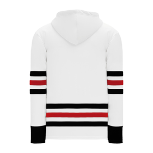 High Quality Tackle Twill Embroidery Custom Made Ice Hockey Hoodie <b>Laces</b> Windproof Breathable Eco-Friendly 100% Cotton Fleece - Product Image 4