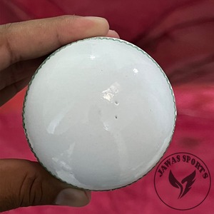 <b>White</b> <b>Cricket</b> Matches Ball Hand Stitch Customized Logo Soft Genuine English Leather Hard Balls 50 Overs 4 Piece <b>Cricket</b> Ball - Product Image 4