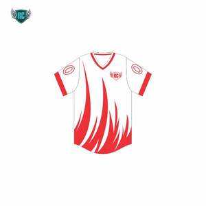 Chemise de baseball unisexe personnalisée imprimée par sublimation 3D Vêtements de sport respirants de haute qualité pour adultes Logo personnalisé pour softball - Product Image 6