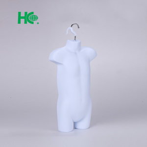 พลาสติกสีขาวครึ่งเด็ก Mannequin สำหรับแสดงผล - Product Image 3
