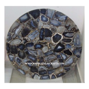Natural Agate <b>Table</b> Top - Product Image 1