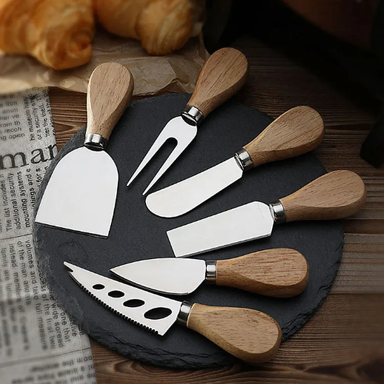 4 шт., набор ножей для сыра из нержавеющей стали
