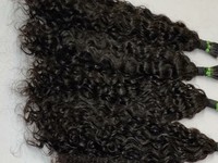 Cheveux indiens vierges Remy Tyagi, I-Tips, U-Tips, V-Tapes, micro-anneaux, toppers en dentelle, double trame machine, résistants à la chute, ondulés, couleur 10-32
