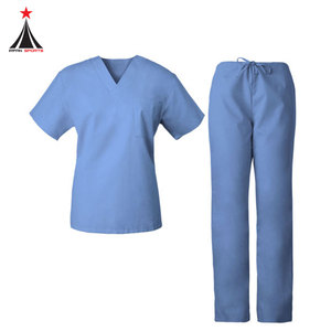 2024 pas cher en gros personnalisé infirmière gommage ensembles hôpital uniforme nouveauté uniforme pour hôpital gommage infirmière - Product Image 3