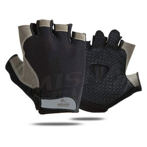 Gants d'entraînement en cuir noir avec support de poignet étendu pour l'entraînement d'haltérophilie hommes et femmes-Gants de gymnastique - Product Image 1