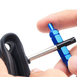 Llave de boquilla de neumático de bicicleta, herramienta de núcleo de válvula multifuncional, desmontaje portátil, reparación de bicicleta, V00011500 - Product Image 6