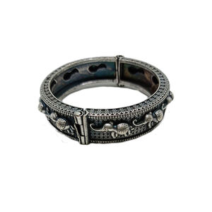 <b>silver</b> look alike western look designer fashionable handmade openable <b>bangle</b> <b>for</b> girls and <b>women</b> - Product Image 1