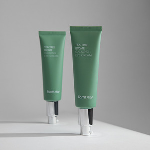 FARMSTAY TEA <b>TREE</b> BIOME CALMING EYE CREAM ALL <b>FACE</b> Rose Anti Aging Whitening Night Tube Kbeauty Skin Care Made in Korea - Product Image 5