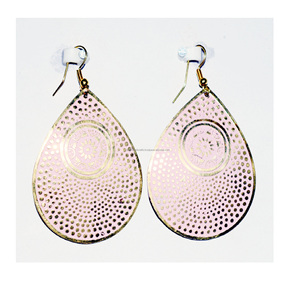 Pendientes estéticos de moda, diseño vintage, forma cuadrada, para uso diario, pequeños, joyería de plata de ley 925 con diamante talla rosa. - Product Image 6