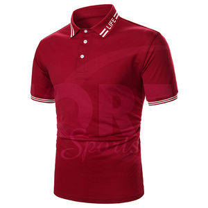 Polos de hombre de manga larga con diseño personalizado, el mejor material de tela de algodón, Polo de golf con estampado oscuro directo de fábrica al por mayor - Product Image 1