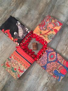 Imprimé avec des glands Latkan Lin Fabrication indienne Saree meilleur Saree en lin imprimé fleuri indien - Product Image 5