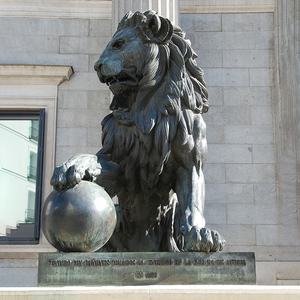 Statue de Lion en Bronze, en métal, avec boule, décorations de jardin, d'extérieur, animaux, grandes Sculptures de Lion, fait à la main, offre spéciale - Product Image 2