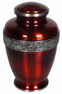 Urna de cremación de metal estilo americano hecha a mano urna colgante de diseñador para cenizas humanas urna etiquetada colgante de metal decorativa - Product Image 3