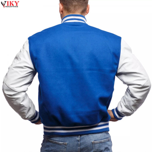 Chaqueta Letterman de alta calidad personalizada de chenilla bordada chaqueta de béisbol al por mayor chaqueta universitaria unisex - Product Image 5