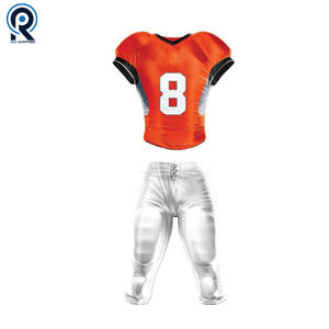 ใหม่สบายอเมริกันฟุตบอลชุดกีฬาสวมใส่แห้งเร็วผู้ชายระบายอากาศอเมริกันฟุตบอลชุดOemที่กําหนดเอง - Product Image 5
