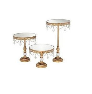 Set of 3 Modern <b>Cake</b> <b>Stands</b> Indian Exporters of Modern <b>Cake</b> Servers Luxurious Design <b>Cake</b> <b>Stands</b> <b>for</b> <b>Sale</b> - Product Image 1