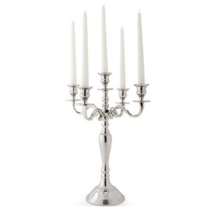 Los mejores candelabros de metal de aluminio y latón 5 brazos/3 brazos soporte de vela decoración de boda de la India - Product Image 4