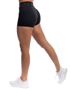 Shorts Deportivos de Cintura Alta para Mujer, Talla Grande, Efecto Levanta Glúteos, OEM - Product Image 1