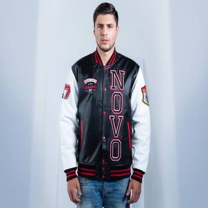 Chaqueta de invierno estilo Hip Hop con bordado Versity para hombre - Product Image 4