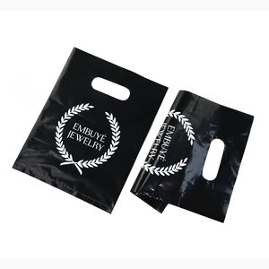 Hot Selling Custom Logo Printed Die Cut Plastic Carry <b>Bag</b> Vietnam Manufacturer Side Gusset Design Low MOQ 1 <b>Ton</b> - Product Image 2