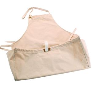 ผ้ากันเปื้อนแขนกุดใช้ในครัวกันน้ำมันแบบคลาสสิกปรับแต่งได้สีทึบผ้าฝ้าย100% - Product Image 2