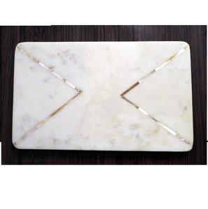 Tabla de cortar de mármol gris de alta calidad, diseño personalizado para chefs caseros y cocinas de hostelería - Product Image 6