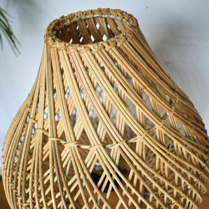 Traditional Style <b>Rattan</b> <b>Table</b> <b>Lamp</b> Wholesale in Bulk Made in Vietnam - Product Image 4