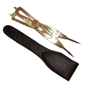 Divisor de tabla proporcional náutica, divisor Circular geométrico de una mano de latón pulido liso - Product Image 3