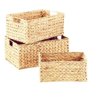 Cesta de jacinto de agua de la compañía GIA NGUYEN, Juego de 3 - Product Image 6