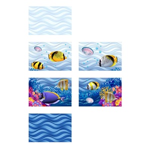 Carrelages muraux émaillés en céramique 300x450mm au design décoratif 3d unique pour salle de bain - Product Image 5