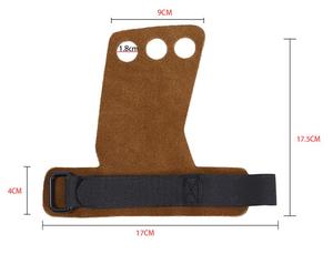 Agarres de mano de carbono de 3 agujeros para entrenamiento, levantamiento de pesas, Fitness cruzado - Product Image 4
