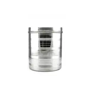 Stainless Steel Silver touch Canister Ubha Dabba Food Storage Container