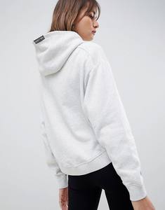 เสื้อกันหนาวผ้าฝ้าย100% สำหรับผู้หญิง,แฟชั่นใหม่ล่าสุดขายส่ง Anti-Pilling สีเทามีกระเป๋า - Product Image 2