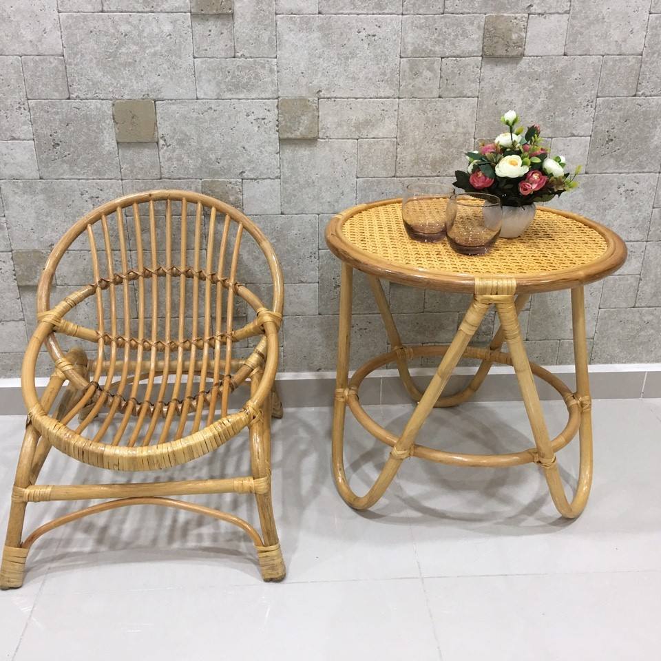 Shop High Quality Round Bamboo Chairs for Living Outdoor